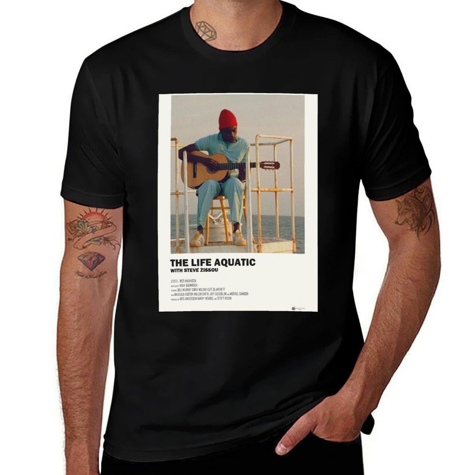 Aquatic Sports Poster - The Life Aquatic Poster T-Shirt Active