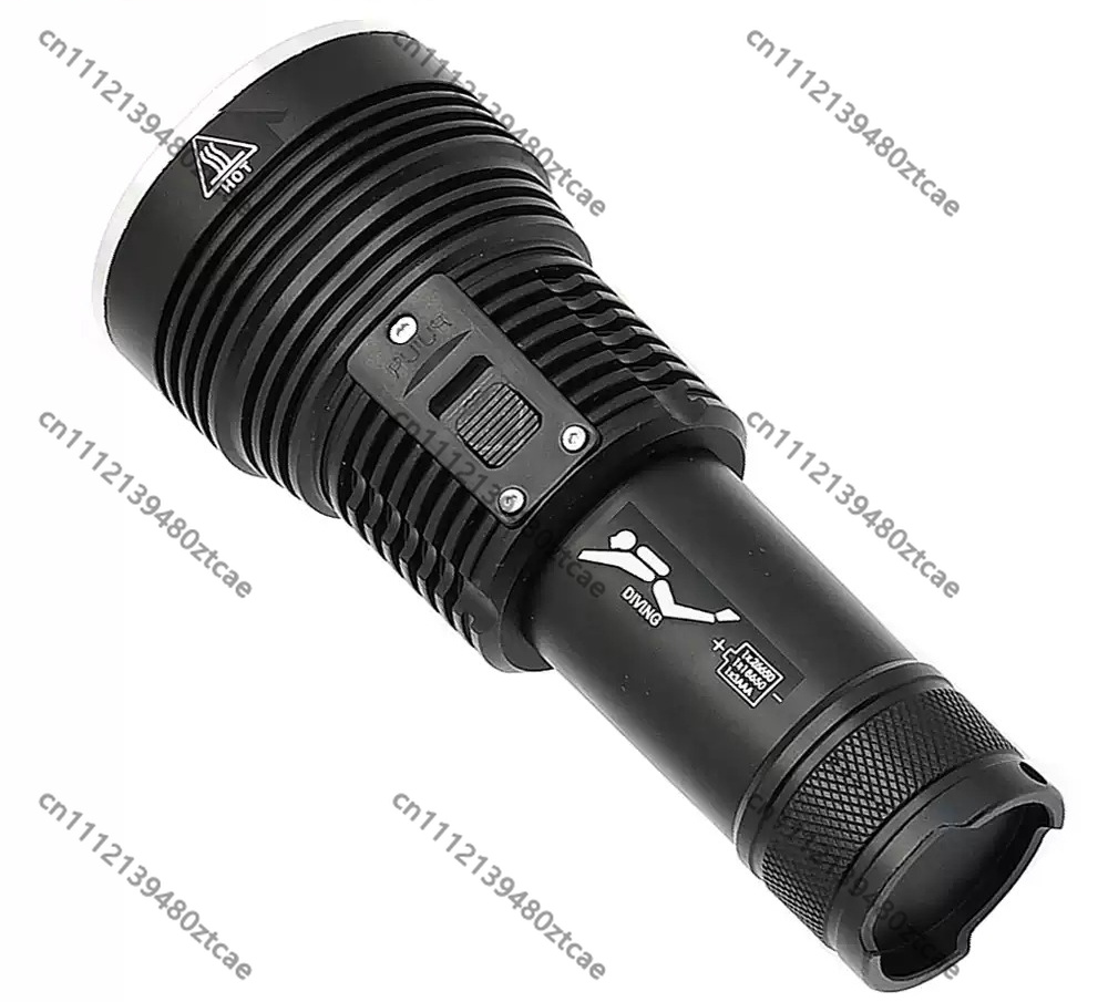 Underwater Flashlight - High Power White Laser Diving Flashlight