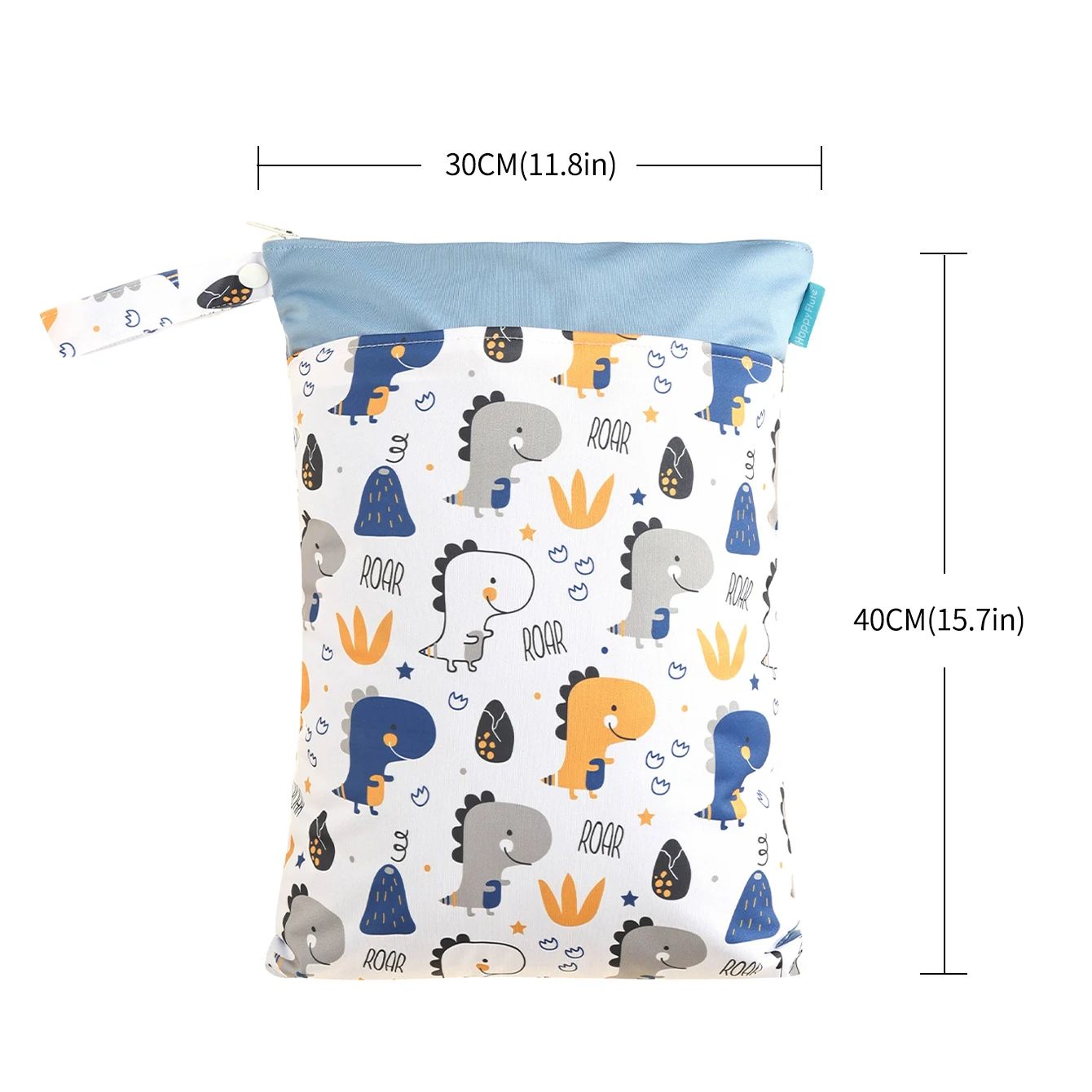 HappyFlute Printed 30*40CM Wet - Dry Bag Roll Top ulasan dan harga