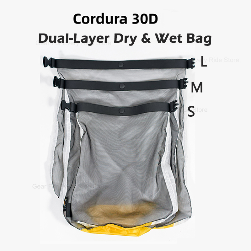 Cordura 30D Dual-layer Wet and - Dry Bag Roll Top ulasan dan harga