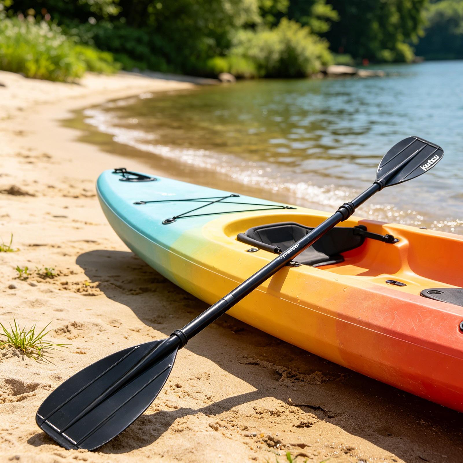 Carbon Fiber Paddle 2 Section  - Kayak Paddle Carbon ulasan dan harga