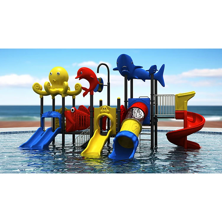 Seaside Style Water Slide Kids - Aquatic Zone ulasan dan harga