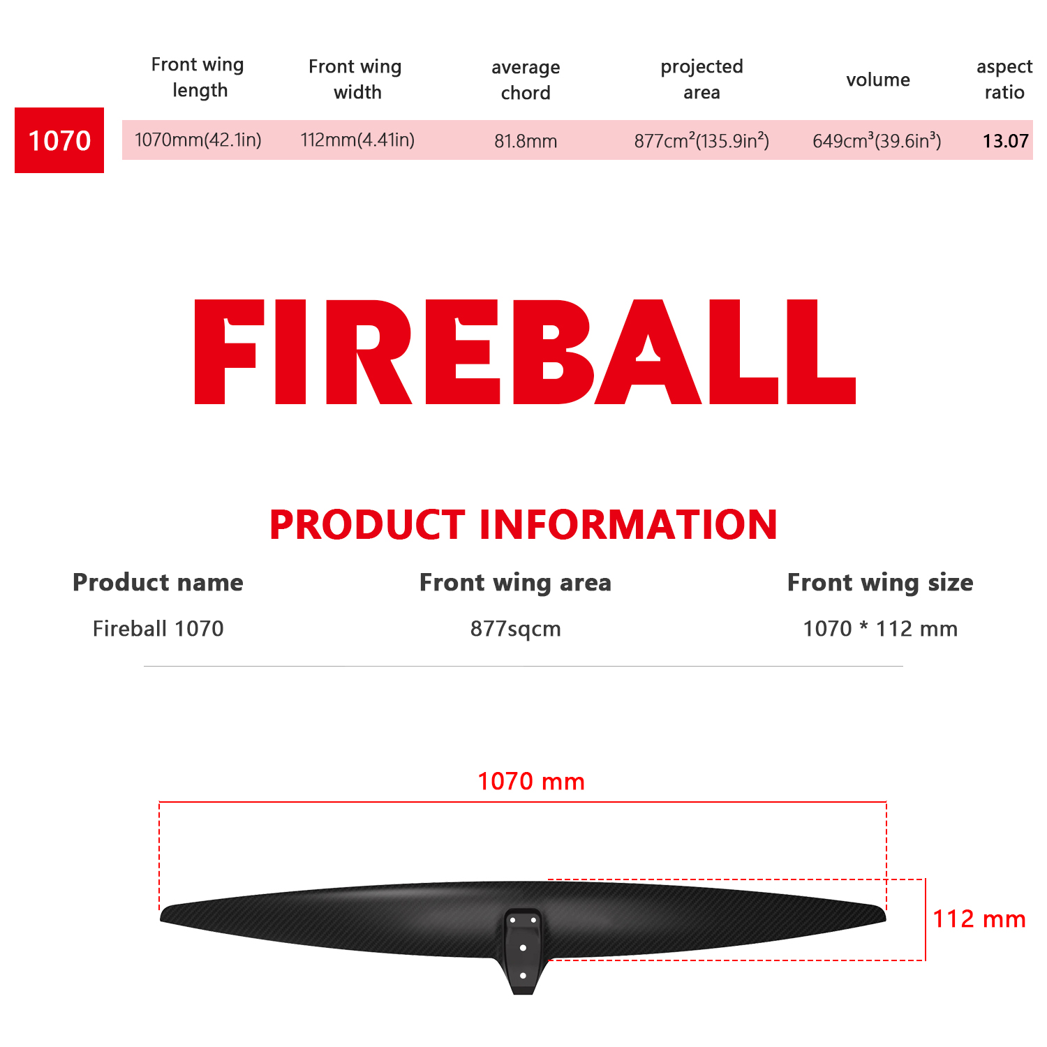 MSAxis Fireball 1070 Front Win - Kayak Paddle Carbon ulasan dan harga