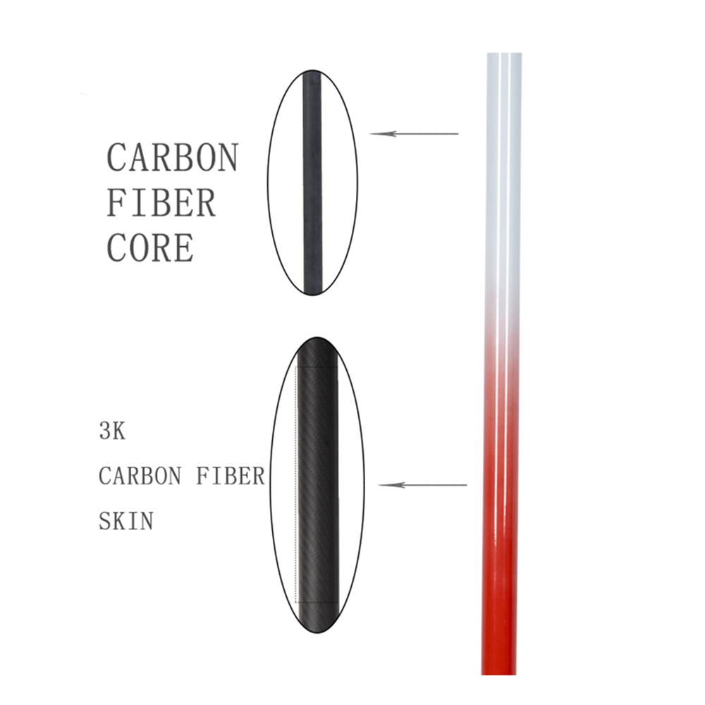 2024 Candy Gradient Carbon SUP - Kayak Paddle Carbon ulasan dan harga