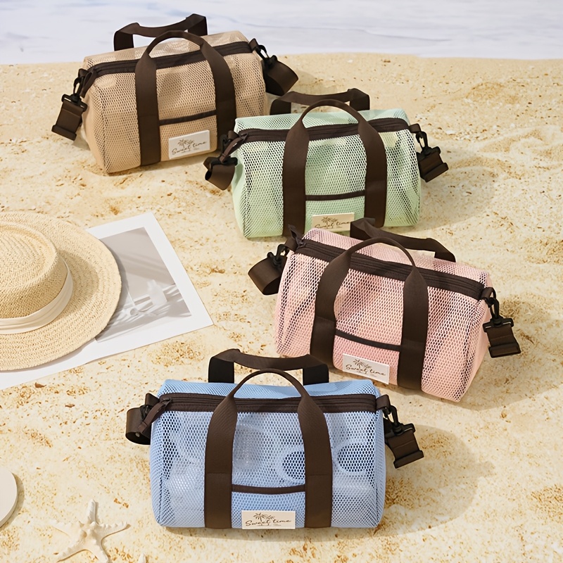 Mesh Beach Travel Duffel Bag Q - Dry Bag Roll Top ulasan dan harga